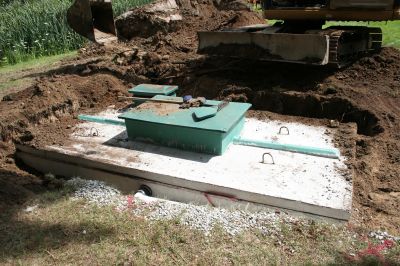 Septic System Components Assembly